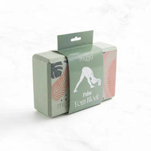 Load image into Gallery viewer, Foam Yoga Block Palm Print