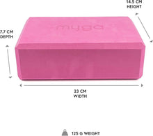 Load image into Gallery viewer, Foam Yoga Block - Plum Colour