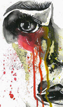 Load image into Gallery viewer, Wept - PRINT of original watercolour piece