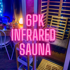 17 - Infrared Sauna 6pk (save $40)