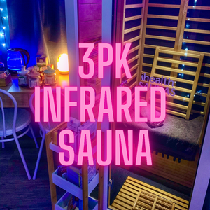 16 - Infrared Sauna 3pk (save $20)