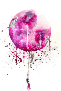 The Pink Moon - Art Print